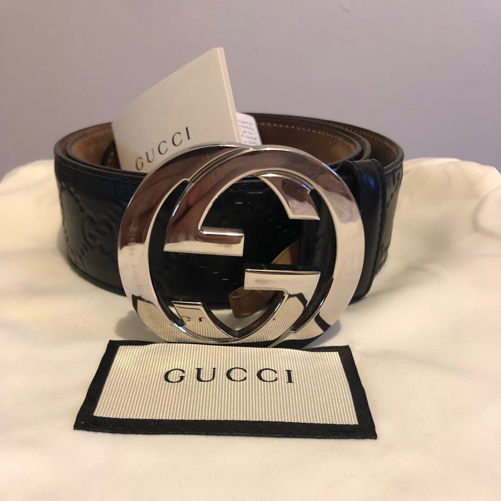 Gucci Signature Leather Belt